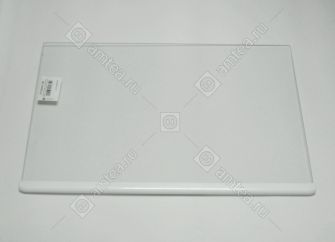 Полка стеклянная с обрамлением над овощным ящиком холодильника Атлант