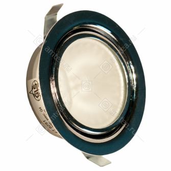 Лампа галогеновая в плафоне для вытяжки Gefest