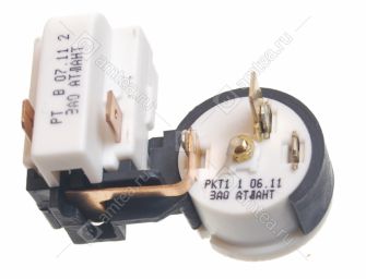Реле пускозащитное К1 (комплект) РКТ-1 холодильника Атлант
