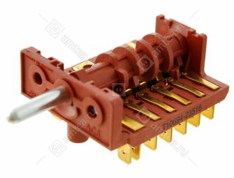 Переключатель режимов духовки ПМЭ 27-23516А П (5 позиционный, вал - 23 мм) (T10694-23516)