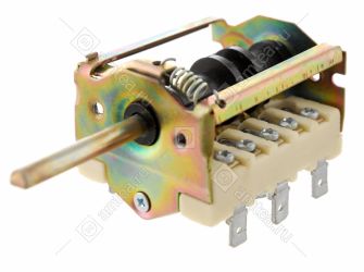 Переключатель ПМ 3/EGO 42.03.0000.031 (3 позиционный, вал - 23 мм.) конфорки плиты Rico, Ново-Вятка, Электра