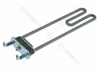 ТЭН (нагреватель) L=275 мм, 1950W, прямой, без отверстия стиральной машины Beko, Candy