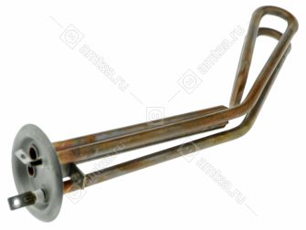 ТЭН (нагреватель) водонагревателя 2000W RF 64 Thermowatt (медь, М6, фланец 64 мм) изогнутый, клеммы под винт