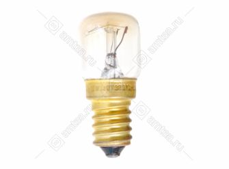 Лампочка 15 Watt для духовых шкафов, плит, СВЧ-печей E14 230V