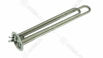 ТЭН (нагреватель) водонагревателя 2000W RF 64 ИТА (нержавейка, М4, фланец 64 мм) клеммы под винт