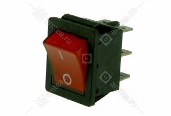 Блок кнопок включения водонагревателя одноклавишный