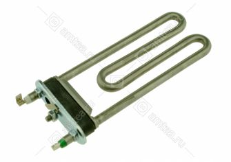 ТЭН (нагреватель) L=170 мм, 1700W, прямой с отверстием T-Controls стиральной машины