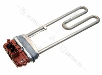 ТЭН (нагреватель) L=190 мм, 1850W, прямой без отверстия для нерж. баков стиральной машины Candy