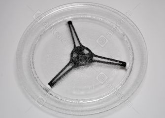 Тарелка СВЧ 245 мм с роликами и коплером