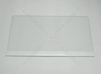 Полка стеклянная с обрамлением холодильника Stinol, Indesit, Ariston