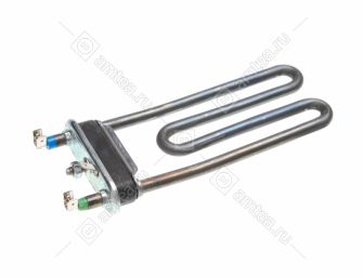 ТЭН (нагреватель) L=175 мм, 1700W, изогнутый без отверстия стиральной машины Indesit, Ariston