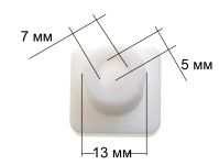Куплер квадратный для СВЧ печей, H=20 mm