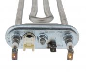 ТЭН (нагреватель) L=180 мм, 1750W, прямой с датчиком стиральной машины Electrolux, Zanussi