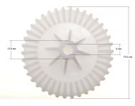 Шестерни (комплект 2 шт.) мясорубки, комбайна Philips