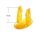 Линза желтая лампочки газовой плиты Ardo, Gorenje