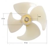 Крыльчатка вентилятора холодильника Stinol, Indesit, Ariston