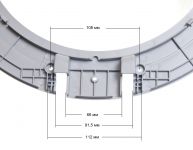 Внутреннее обрамление люка стиральной машины Samsung