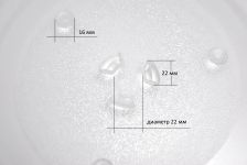 Тарелка СВЧ 288 мм с креплением под коплер SAMSUNG DE74-20102B