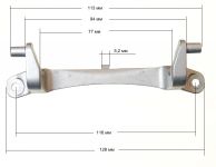 Петля люка стиральной машины Beko, LG