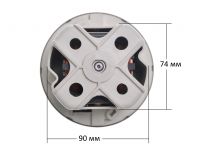 Мотор (двигатель) пылесоса Philips 1600W H=108/40mm D=111/92mm HX-70L