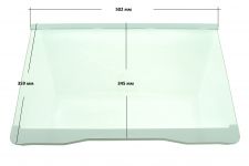 Полка стеклянная холодильника LG