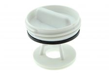 Фильтр (крышка, заглушка) насоса (белый, серый) стиральной машины Bosch, Siemens