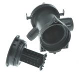 Насос LEILI/Mainox/Hanyu с улиткой (на 3х винтах клеммы сзади раздельно) LG 