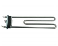 ТЭН (нагреватель) L=235 мм, 2050W, прямой с отверстием стиральной машины Bosch, Indesit, Whirlpool, Bauknecht