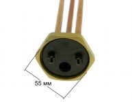 ТЭН (нагреватель) водонагревателя RDT 3000W на резьбе (медь М6)