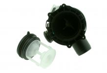 Насос LEILI с улиткой в сборе стиральной машины Indesit Ariston