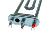 ТЭН (нагреватель) L=235 мм, 2050W, прямой с отверстием стиральной машины Bosch, Whirlpool