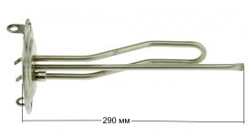 ТЭН (нагреватель) водонагревателя 1000W VLS (нержавейка, фланец 125 мм, М5)