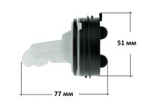 Фильтр (крышка, заглушка) насоса стиральной машины LG 