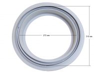 Манжета люка стиральной машины Indesit ORIGINAL