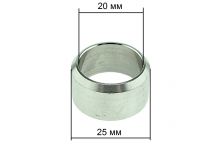 Втулка крестовины из нержавейки (из бесшовной трубы) 20х25 мм