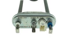 ТЭН (нагреватель) L=265 мм, 1900W, прямой с датчиком стиральной машины Beko