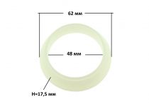 Прокладка (тэна) силиконовая фланца d=64мм водонагревателя Thermex 