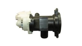 Насос Copreci с улиткой (на 4х защ. фишка назад мини) Bosch, Siemens, Whirpool, Ariston