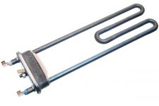ТЭН (нагреватель) L=245 мм, 1950W, прямой без отверстия стиральной машины Electrolux, Zanussi, Candy