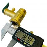 Предохранительный (обратный) клапан с рычажком водонагревателя 1/2