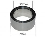 Втулка крестовины из нержавейки, из бесшовной трубы, 40х29,7мм