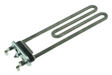 ТЭН (нагреватель) L=200 мм, 1950W, прямой с отверстием стиральной машины Electrolux, Zanussi