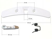 Ручка люка (комплект) стиральной машины Electrolux, Zanussi