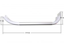 Ручка двери холодильника Bosch, Siemens