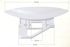 Ручка люка стиральной машины Indesit, Ariston