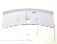 Ручка люка (комплект) стиральной машины Electrolux, Zanussi