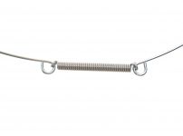 Хомут наружный (стяжка) с пружиной манжеты люка стиральной машины LG