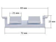 Пружина (петля) ручки дверцы НТО холодильника Stinol