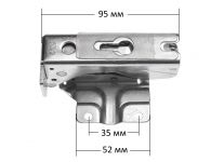 Петля двери (верхняя) холодильника LG