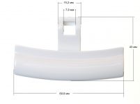 Ручка люка (комплект) стиральной машины Candy, Zerowatt